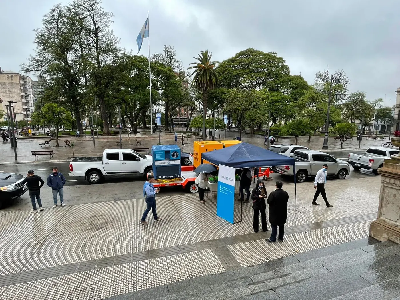 Watergen atmospheric water generator in Tucumán, Argentina — field photo 9