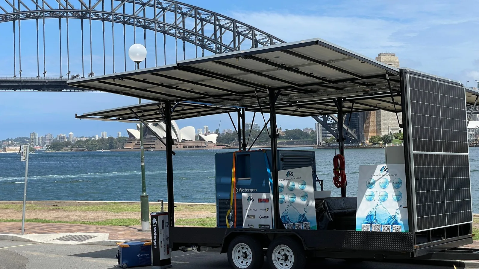 Watergen atmospheric water generator in Sydney, Australia — field photo 2