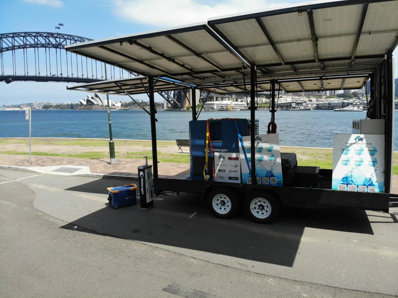 Watergen atmospheric water generator in Sydney, Australia — field photo 5
