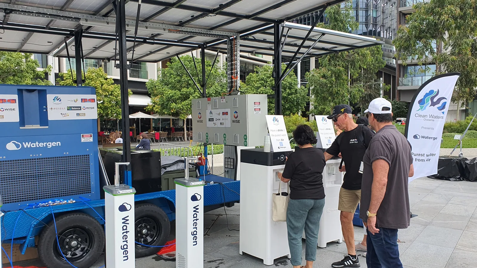 Watergen atmospheric water generator in Sydney, Australia — field photo 7