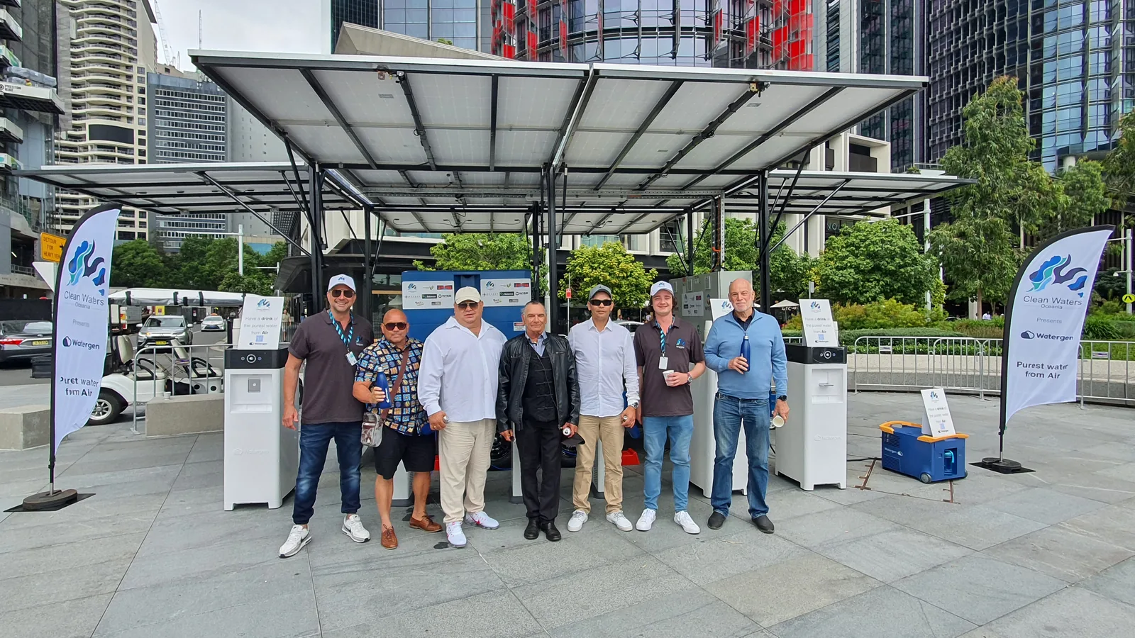 Watergen atmospheric water generator in Sydney, Australia — field photo 8