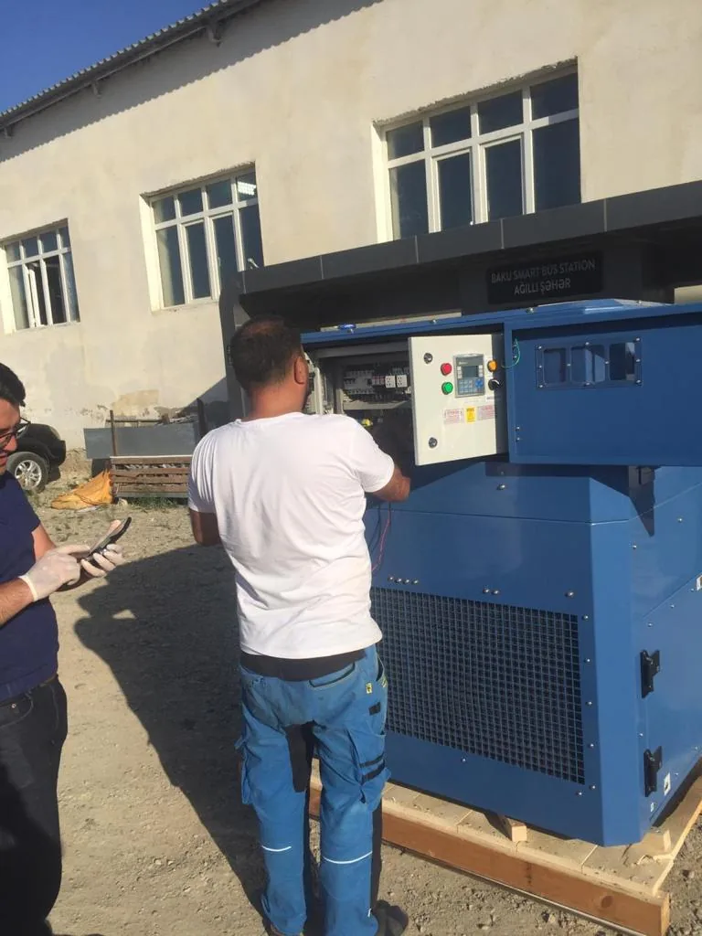 Watergen atmospheric water generator in Azerbaijan — field photo 2