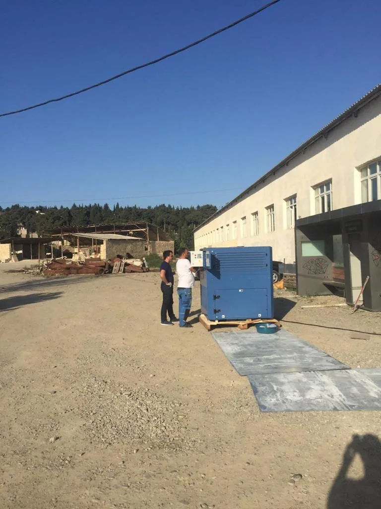 Watergen atmospheric water generator in Azerbaijan — field photo 3