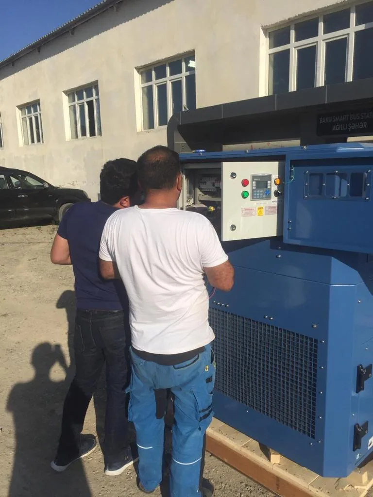 Watergen atmospheric water generator in Azerbaijan — field photo 5