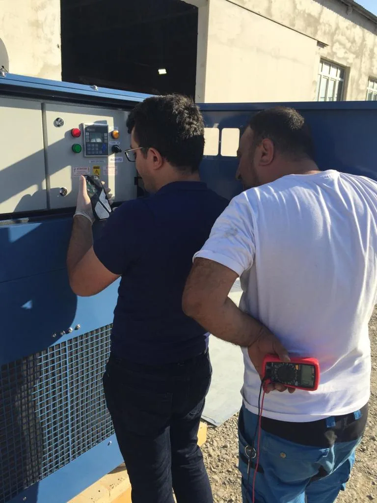 Watergen atmospheric water generator in Azerbaijan — field photo 6