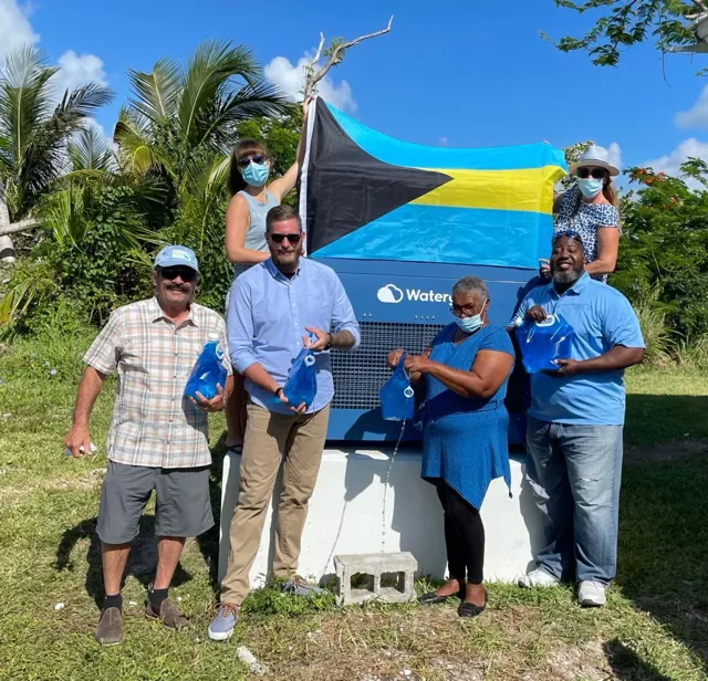 Watergen atmospheric water generator in Bahamas — field photo 4