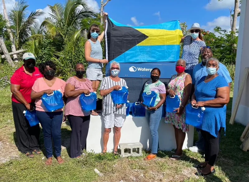 Watergen atmospheric water generator in Bahamas — field photo 10