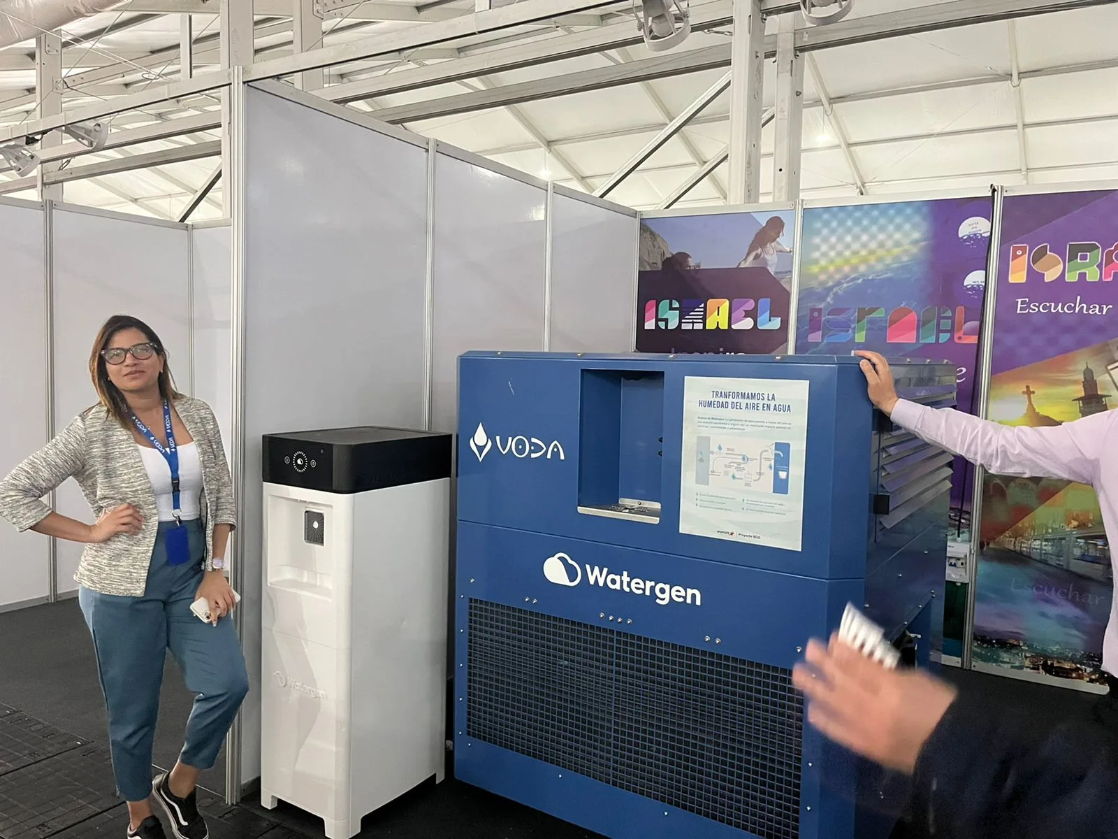 Watergen atmospheric water generator in Santiago, Chile — field photo 5