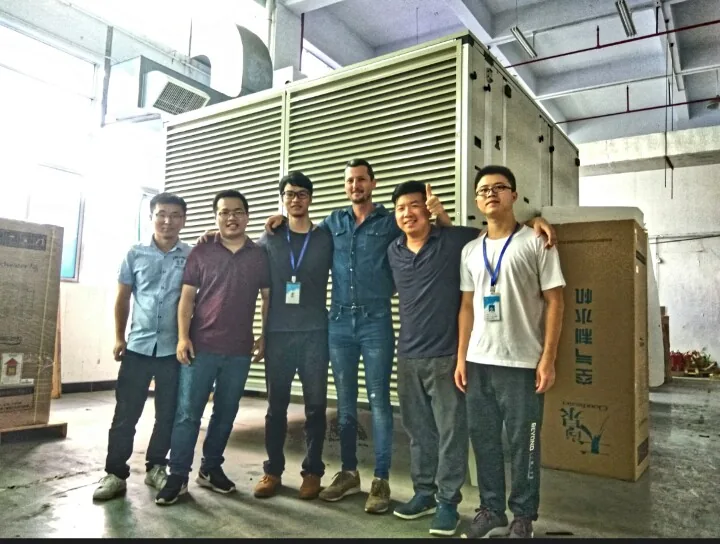 Watergen atmospheric water generator in China — field photo 2