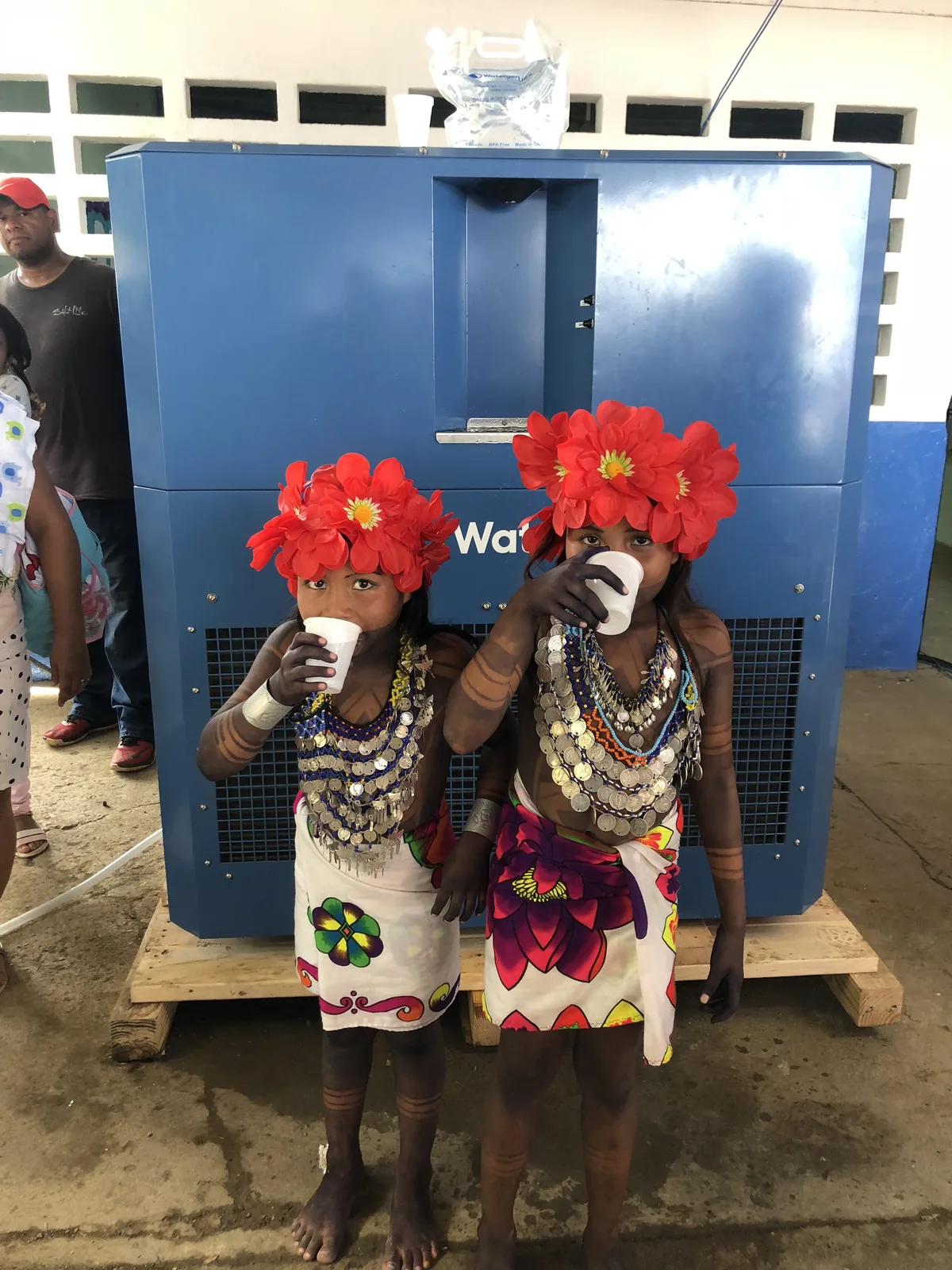 Watergen atmospheric water generator in Panama — field photo 3