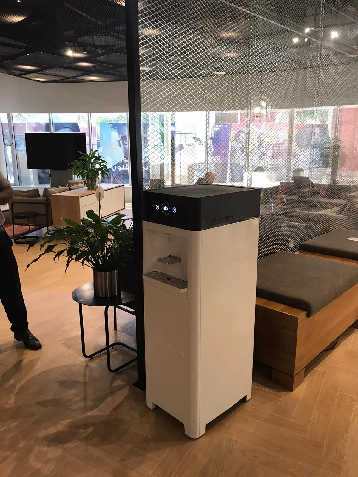 Watergen atmospheric water generator in United Arab Emirates — field photo 7