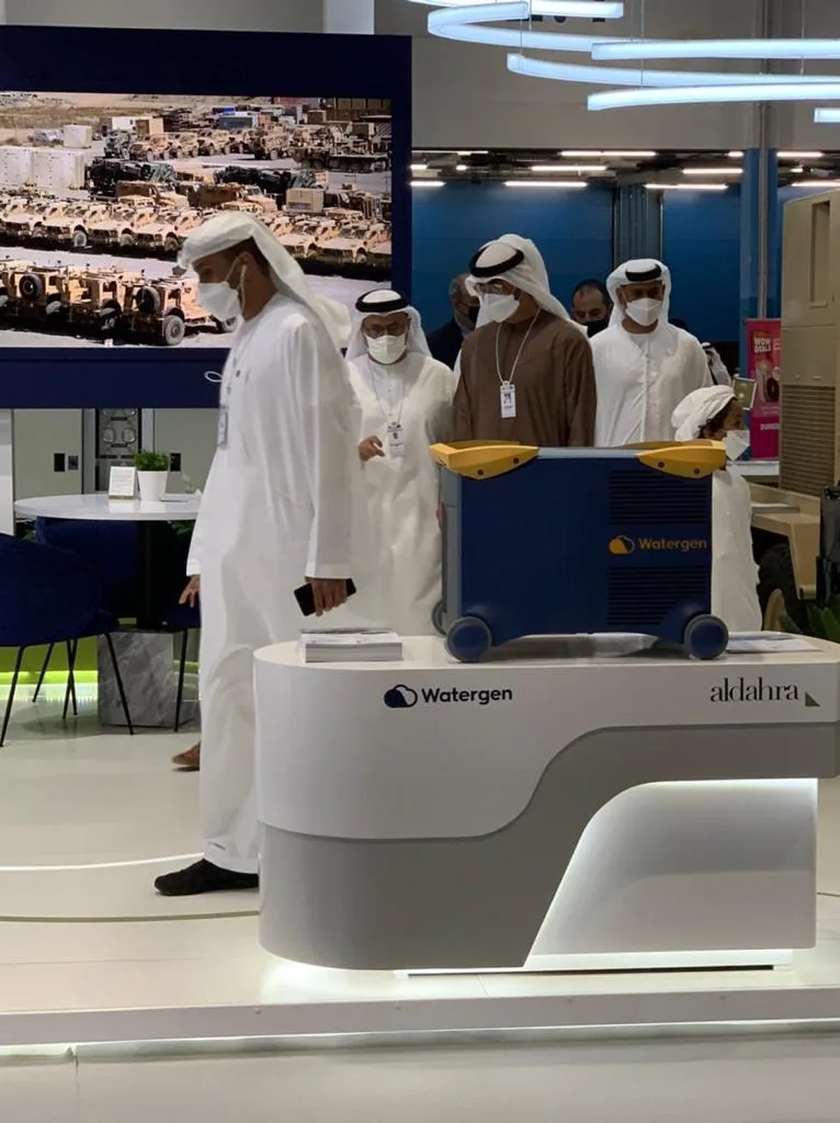 Watergen atmospheric water generator in Abu Dhabi, United Arab Emirates — field photo 10