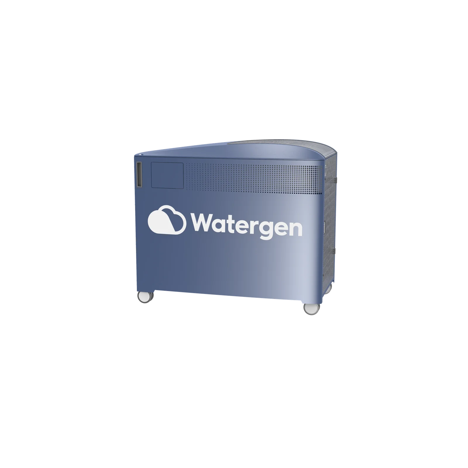GEN-M1, студийный рендер, фронтальная панель с логотипом Watergen