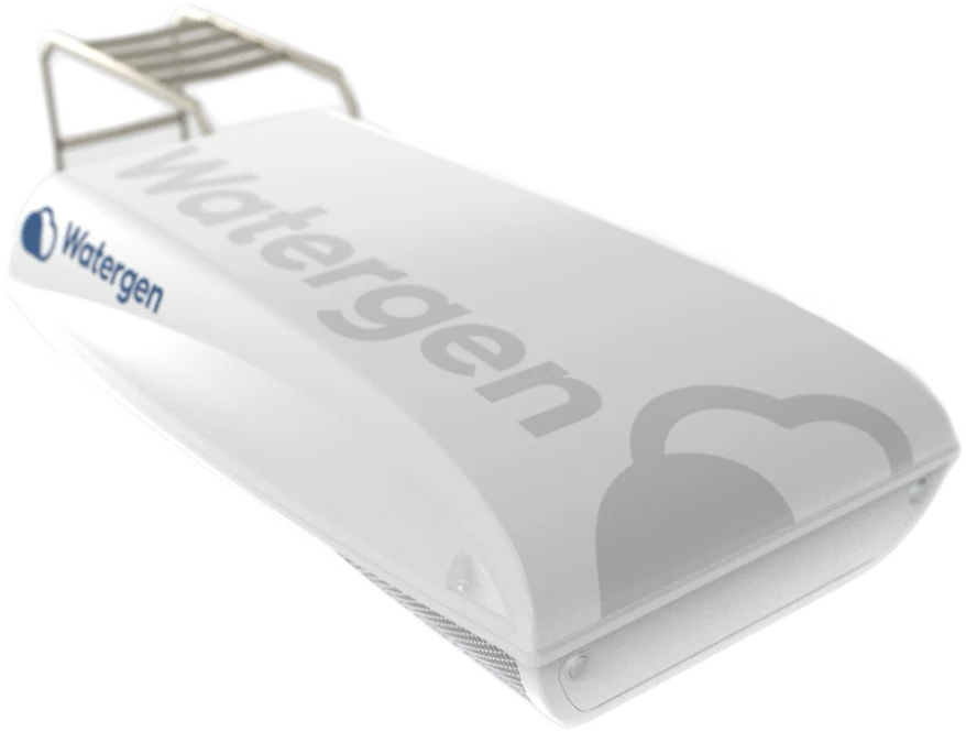 Watergen ON Board roof unit, three-quarter view